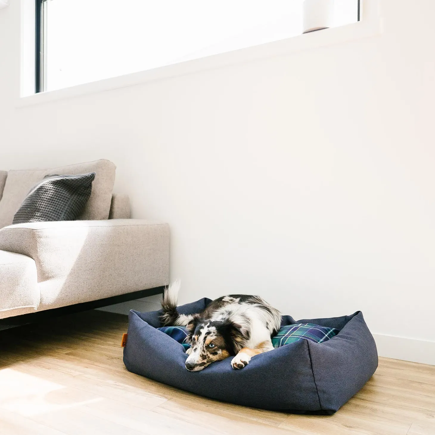 Varsity Plaid Cozy Bed
