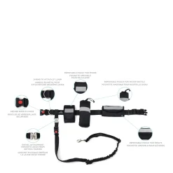Waistbelt and Bungee leash
