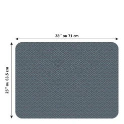 Washable training pad, herringbone