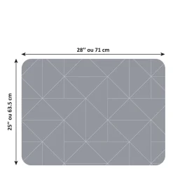 Washable training pad, lines