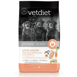 Weight control formula for large breed adult dogs