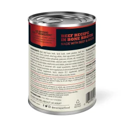 Wet Beef Recipe in Bone Broth for Dogs, 363 g