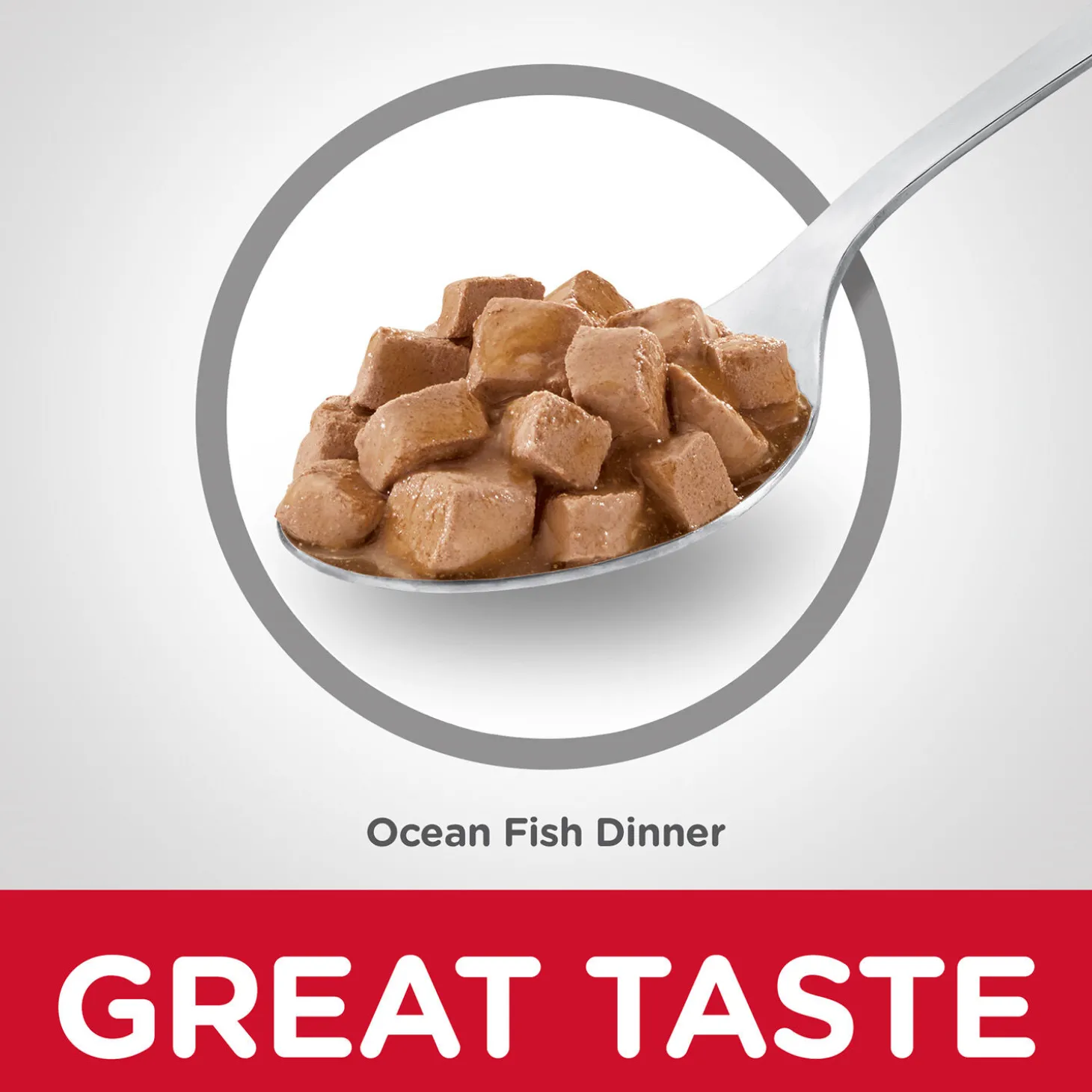 Wet food for adult cats, ocean fish dinner