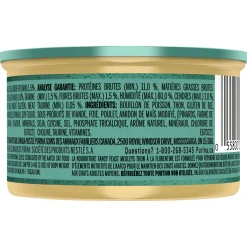 Wet food tuna florentine