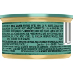 Wet food wild salmon florentine