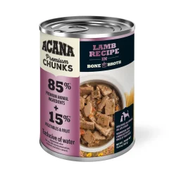Wet Lamb Recipe in Bone Broth for Dogs, 363 g