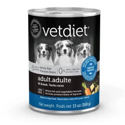 White fish wet food for adult dog