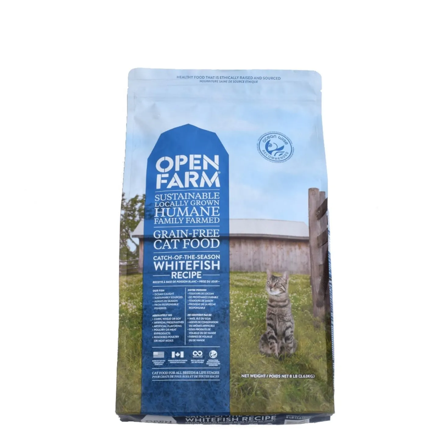Whitefish & Green Lentil Recipe Dry Cat Food