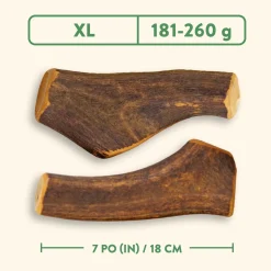 Whole Antler Dog Chew, Smoked Maple Ham