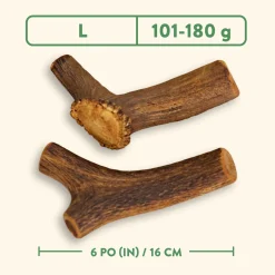Whole Antler Dog Chew, Smoked Maple Ham