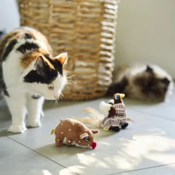 Winter Mouse Cat Plush