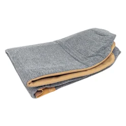 Woven and Leather Sky Bed Cover