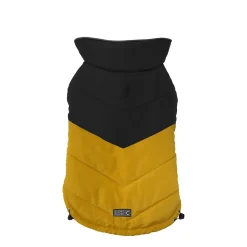 Yellow Reversible Dog Winter Wrap, M