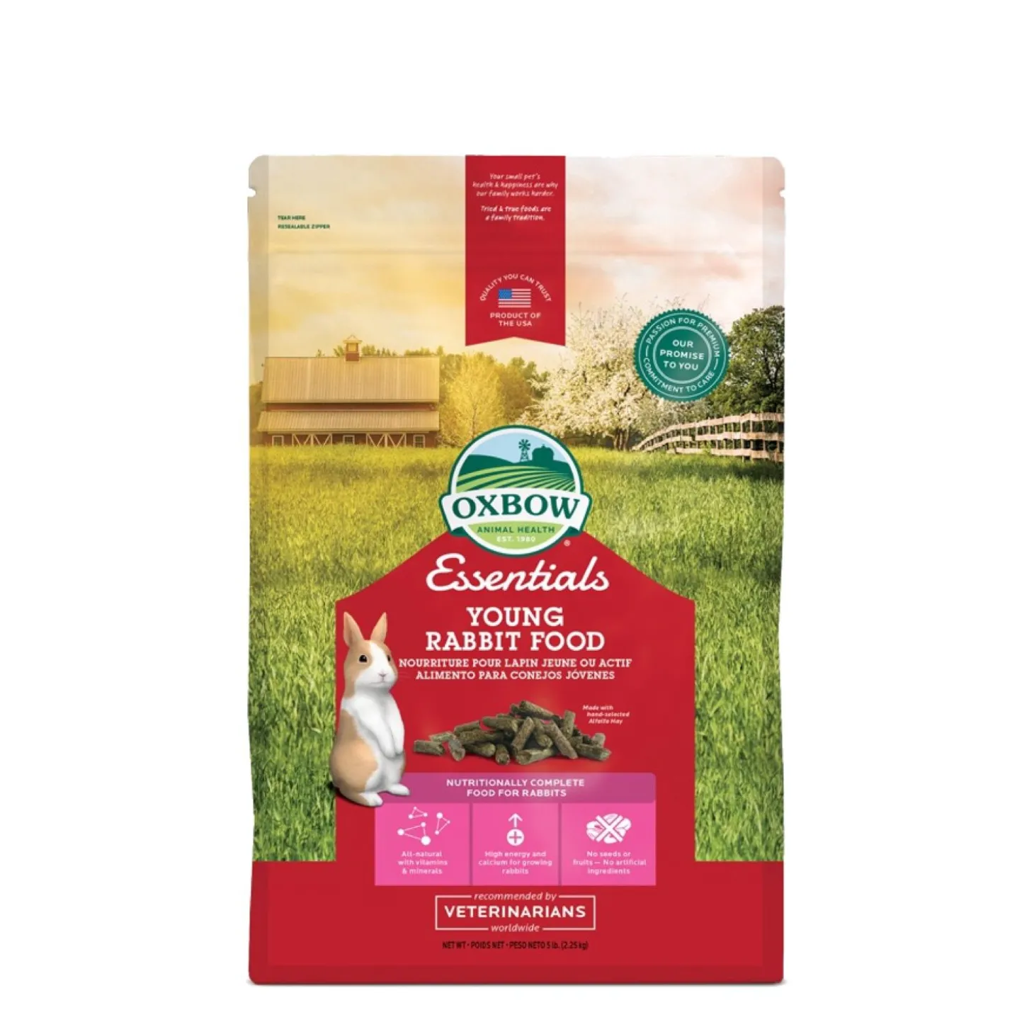 Young rabbit food